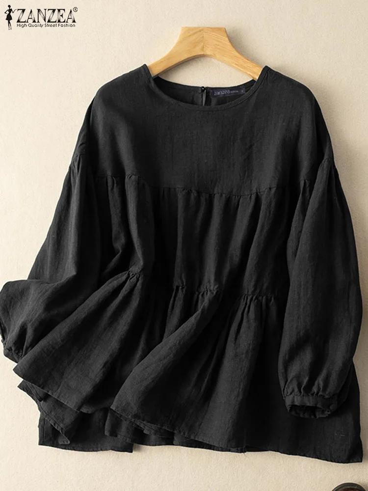 ZANZEA ָ ư 콺   ??ž ʱ  Ҹ   O  ۾ 콺 ĳ־  Ȧ Chemise